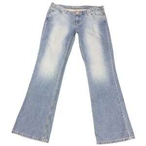 Vintage GUESS Jeans Huntington Men's 34 Light Wash‎ 90s Y2K 100% Cotton